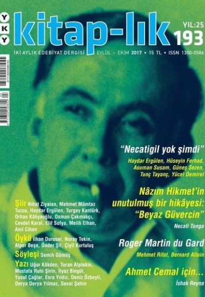 Kitap-lık Sayı 193 - İki Aylık Edebiyat Dergisi