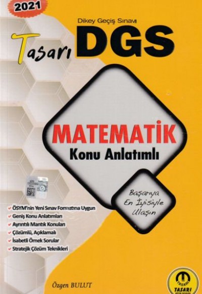 Tasari DGS Matematik Konu Anlatımlı 2021 4'lü Set