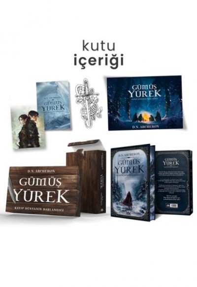 Gümüş Yürek 1: Kayıp Dünyanın Başlangıcı (Ciltli-Özel Kutulu Set)