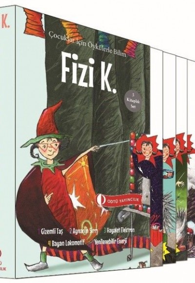 Çocuklar İçin Öykülerle Bilim - Fizi K (5 Kitap Takım)