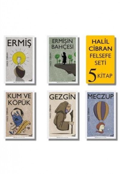 Halil Cibran Felsefe Seti (5 Kitap)