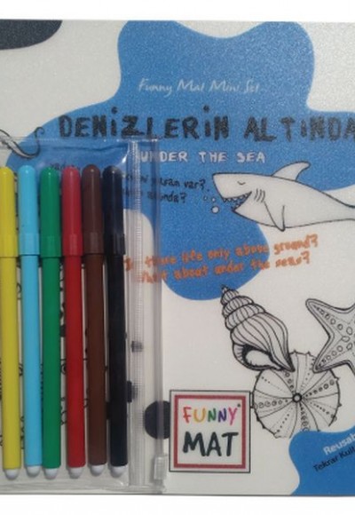 Denizlerin Altında - Funny Mat - Mini Set (Aktivite Seti)