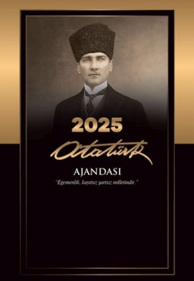 2025 Atatürk Ajandası - Kalpaklı