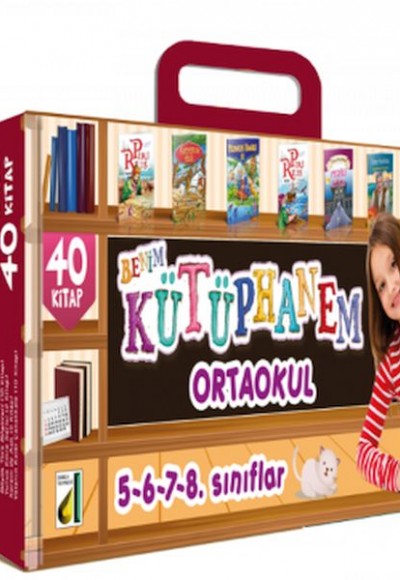 Benim Kütüphanem Ortaokul - 5.6.7.8. Sınıflar (40 Kitap)