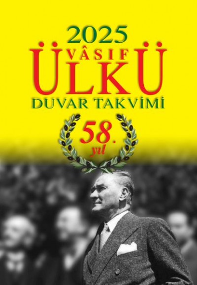 Ülkü Duvar Takvimi - 2025