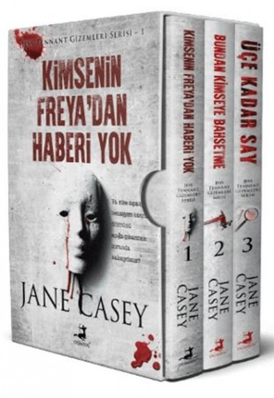 Jane Casey Jess Tennant Serisi - Kutulu Set