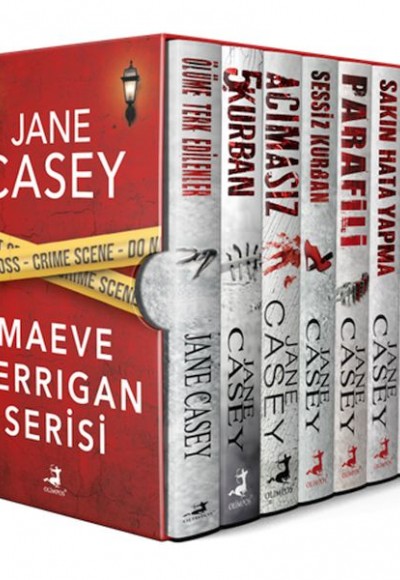 Jane Casey Maeve Kerrigan Serisi Tüm Kitaplar - Kutulu Set