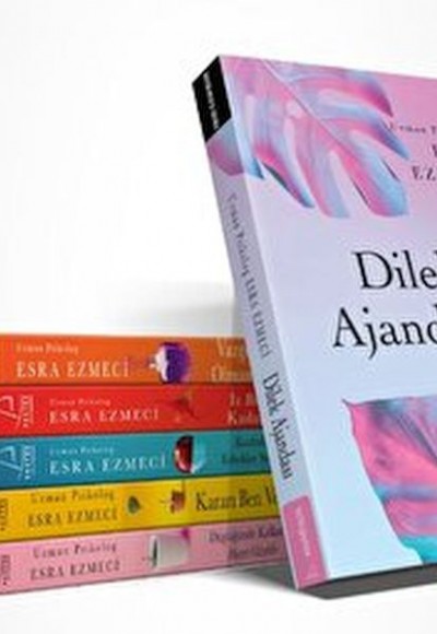 Esra Ezmeci Defter Hediyeli 5 Kitap Set Dilek Ajandası Hediyeli