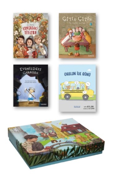 Ketebe Çocuk Kutulu Set 1 (4 Kitap Takım)