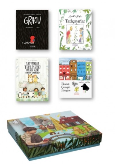 Ketebe Çocuk Kutulu Set 3 (4 Kitap Takım)