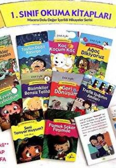 1. Sınıf Okuma Kitapları (10 Kitap Takım)