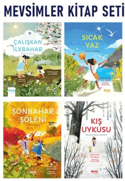 Çocuklar için Mevsimler Kitap Seti