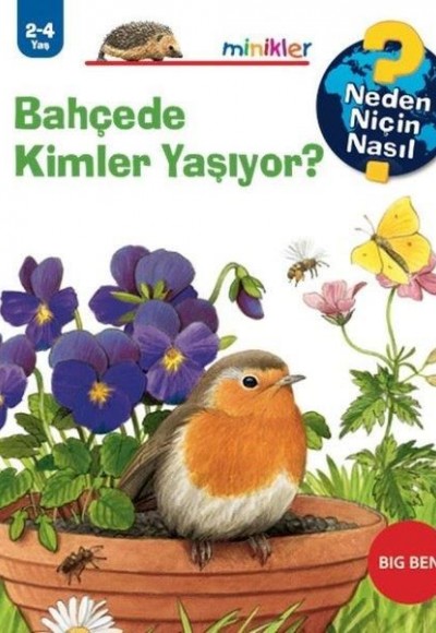 Bahçede Kimler Yaşıyor? - Neden Niçin Nasıl 2 - 4 Yaş