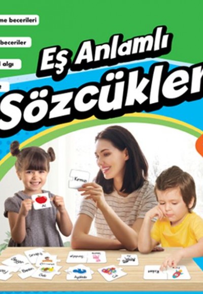 Eş Anlamlı Sözcükler - Eğitici Yapboz - 48 Parça