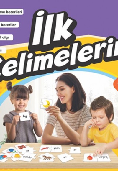 İlk Kelimelerim - Eğitici Yapboz (3+ Yaş)