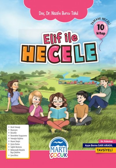 Elif ile Hecele Okuma Seti - 10 Kitap Takım