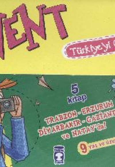 Levent Türkiye'yi Geziyorum - 3 (5 Kitap Takım)