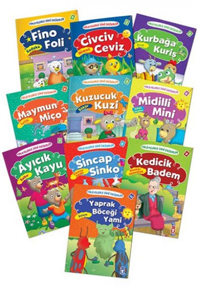 Hikayelerle Dini Değerler Set (10 Kitap Takım)