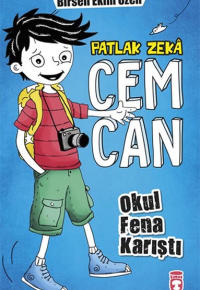 Patlak Zekâ Cemcan 1 - Okul Fena Karıştı (Ciltli)