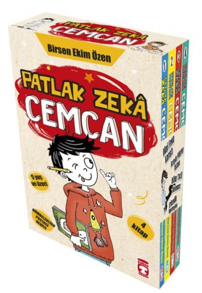 Patlak Zeka Cemcan Seti (4 Kitap)