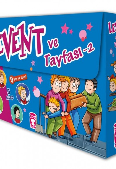 Levent ve Tayfası - 02 Set (5 Kitap Takım)