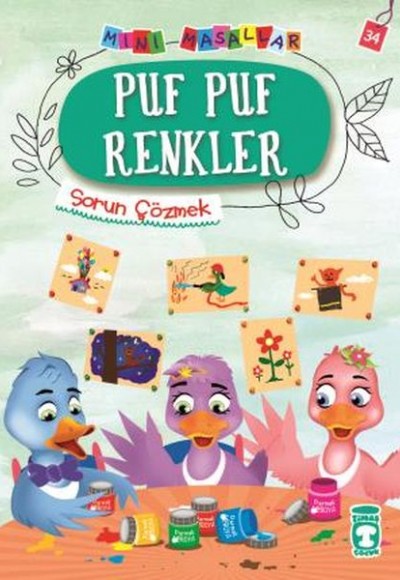 Puf Puf Renkler - Mini Masallar 4 (34)