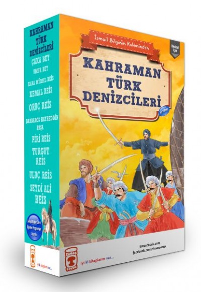 Kahraman Türk Denizciler Seti (10 Kitap)