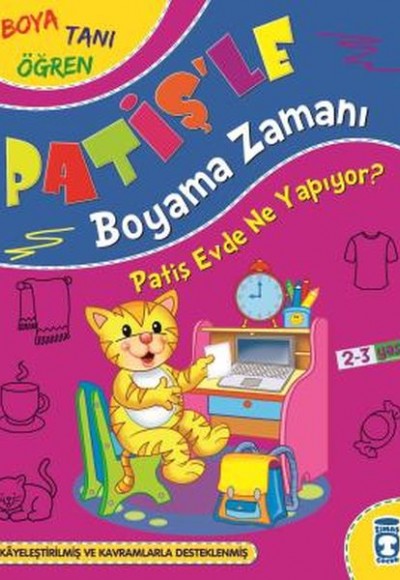 Patiş Evde Ne Yapıyor - Patişle Boyama Zamanı