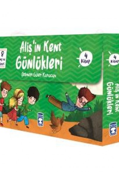 Alişin Kent Günlükleri - Set (4 Kitap)