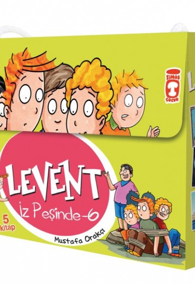 Levent İz Peşinde 6 Set (5 Kitap)