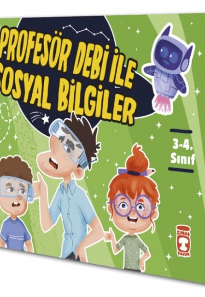 Profesör Debi İle Sosyal Bilgiler Seti (5 Kitap)