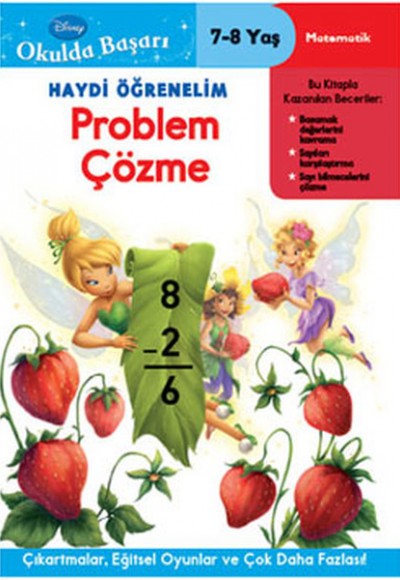 Okulda Başarı 10 - Haydi Öğrenelim Tinkerbell Problem Çözme (7-8 Yaş)