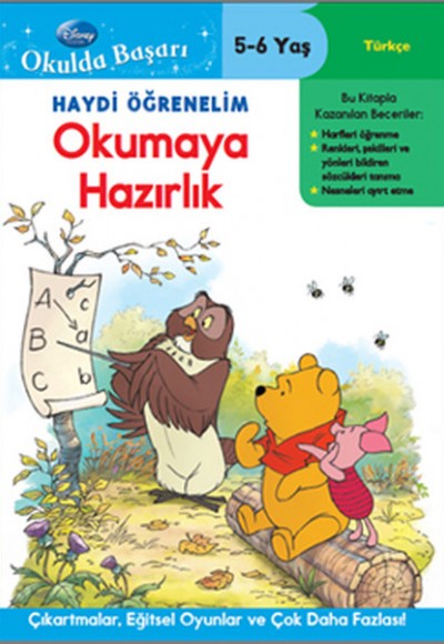 Okulda Başarı 18 - Haydi Öğrenelim Okumaya Hazırlık (5-6 Yaş)