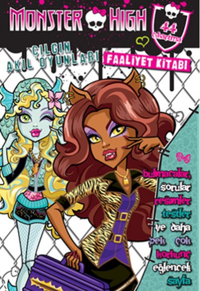 Monster High Çılgın Akıl Oyunları Faaliyet Kitabı