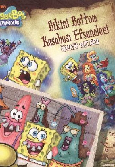 Süngerbob Karepantolon Bikini Bottom Kasabası Efsaneleri Öykü Kitabı