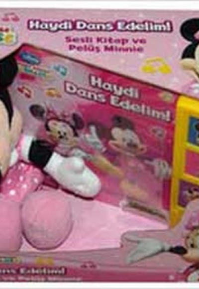 Disney Mmch Haydi Dans Edelim!  Sesli Kitap ve Pelüş Minnie