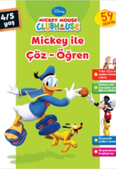 Mickey ile Çöz Öğren (4-5 Yaş)