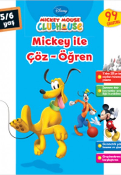 Mickey ile Çöz Öğren (5-6 Yaş)