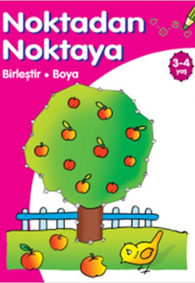 Noktadan Noktaya Birleştir Boya  (3-4 Yaş)