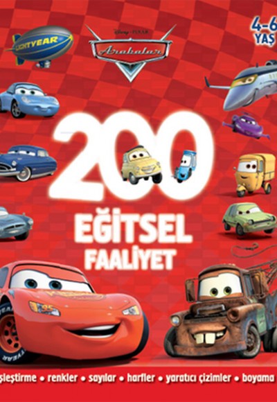 Disney Arabalar 200 Eğitsel Faaliyet