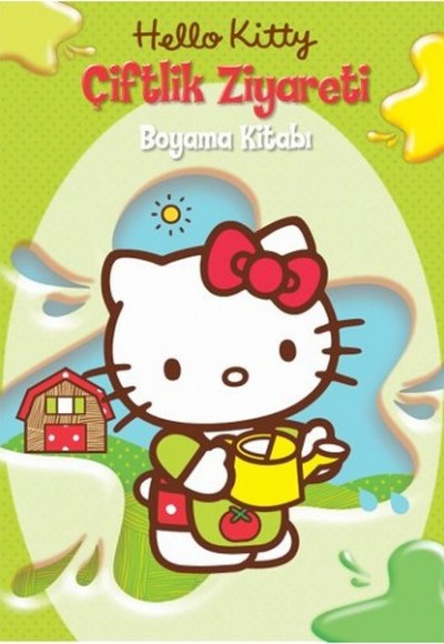 Hello Kitty - Çiftlik Ziyareti Boyama Kitabı