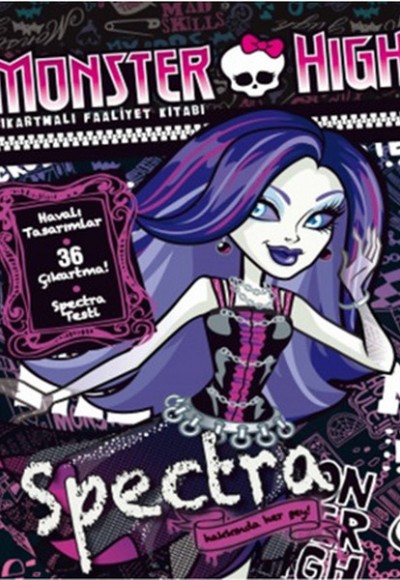 Monster High Spectra Çıkartmalı Faaliyet Kitabı