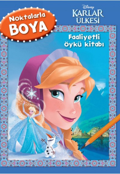 Disney Karlar Ülkesi Noktalarla Boya Faaliyetli Öykü Kitabı