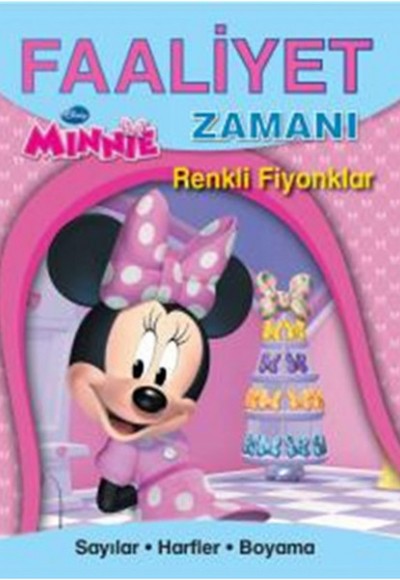 Faaliyet Zamanı - Minnie Renkli Fiyonklar