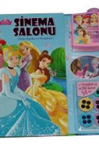 Disney Prenses Sinema Salonu Öykü Kitabı ve Projektör