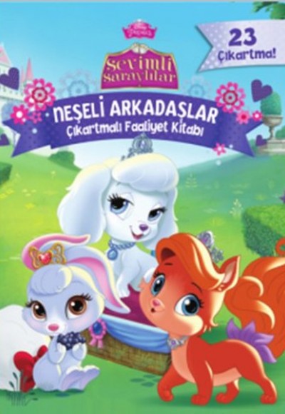 Disney Sevimli Saraylılar - Neşeli Arkadaşlar Çıkartmalı Faaliyet Kitabı