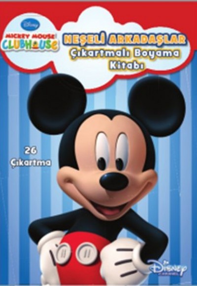 Disney MMCH Neşeli Arkadaşlar Çıkartmalı Boyama