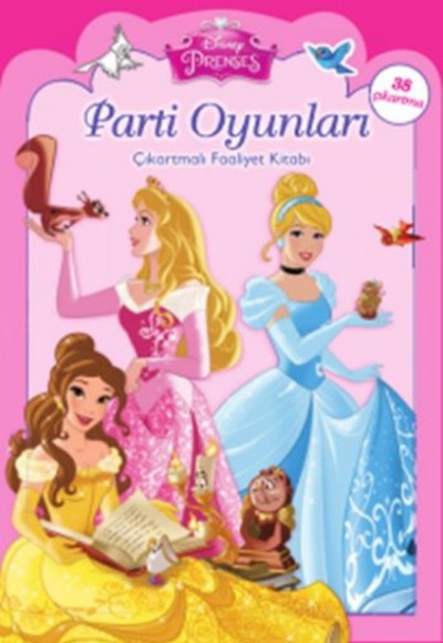Disney Prenses Parti Oyunları / Çıkartmalı Faaliyet Kitabı