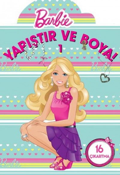 Barbie Yapıştır ve Boya 1