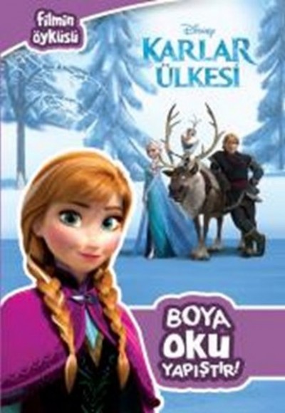 Disney Karlar Ülkesi Boya Oku Yapıştır